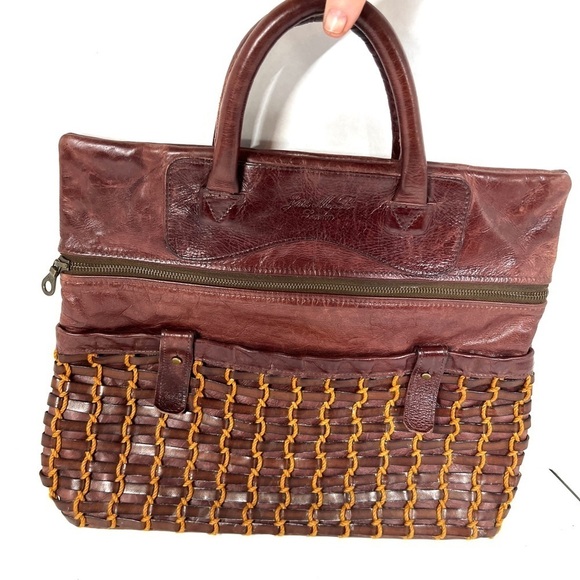 Jas M B London crossbody leather handbag handmade in England - Picture 1 of 15